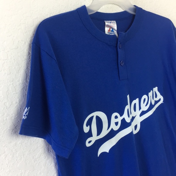 ✅Men Majestic LA Dodgers Baseball Shirt size M - Picture 3 of 5